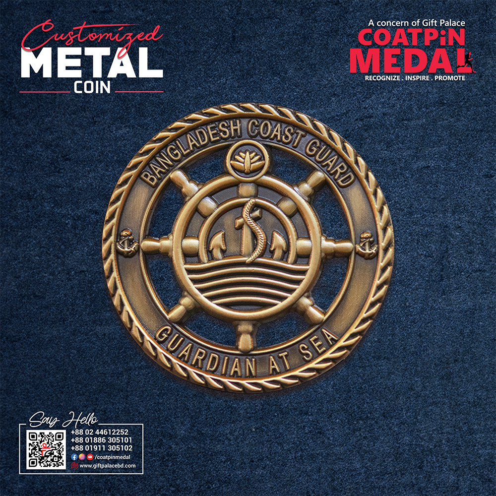 Customized Metal Coin– Any Design, Color & Shape | Made in China