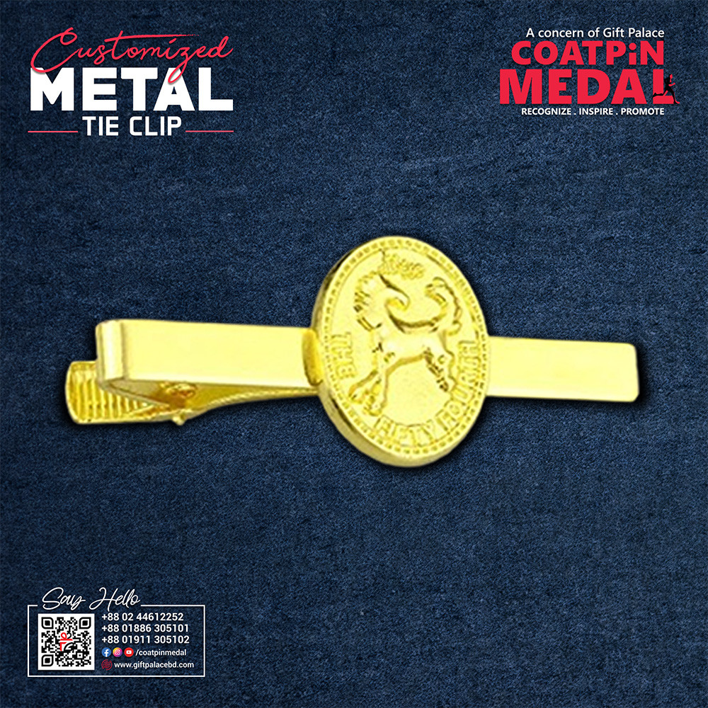 Customized Metal Tieclip– Any Design, Color & Shape | Made in China