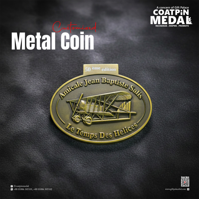 Customized Metal Coin– Any Design, Color & Shape | Made in China