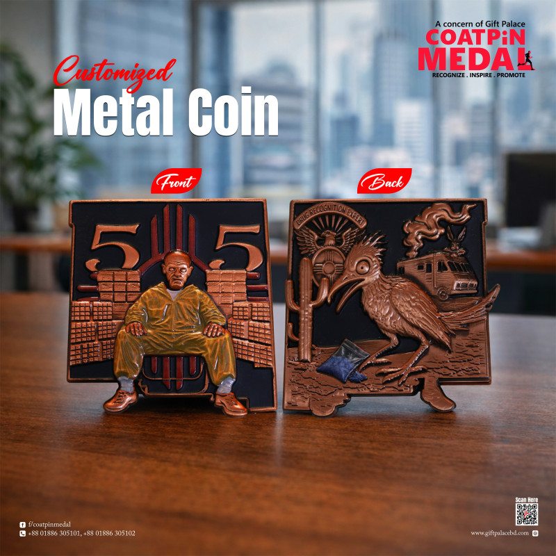 Customized Metal Coin– Any Design, Color & Shape | Made in China