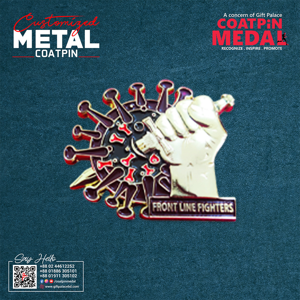 Customized Metal Coat Pin – Any Design, Color & Shape | Made in China