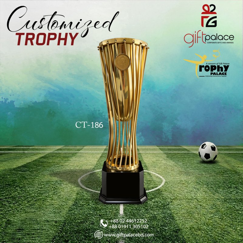 CT-186 Customized Foot Ball Trophy