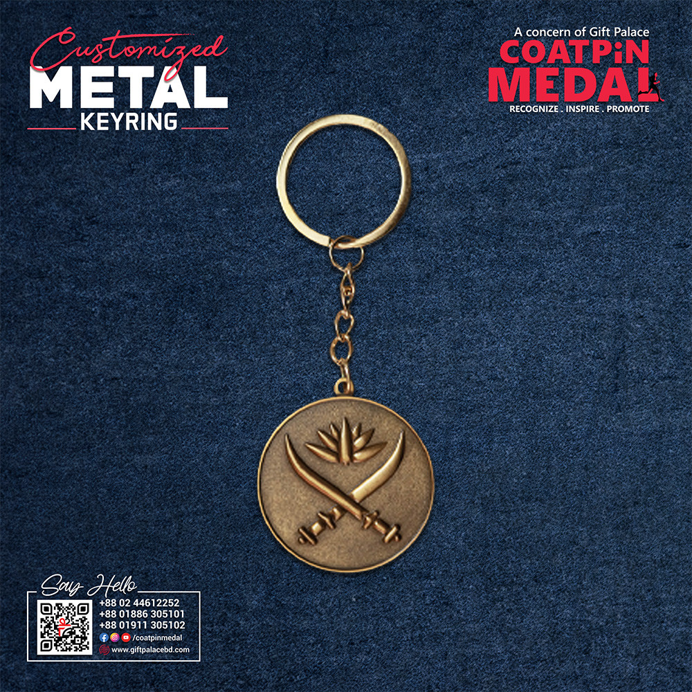 Custom Keyring for Corporate Gifts & Promotional Use