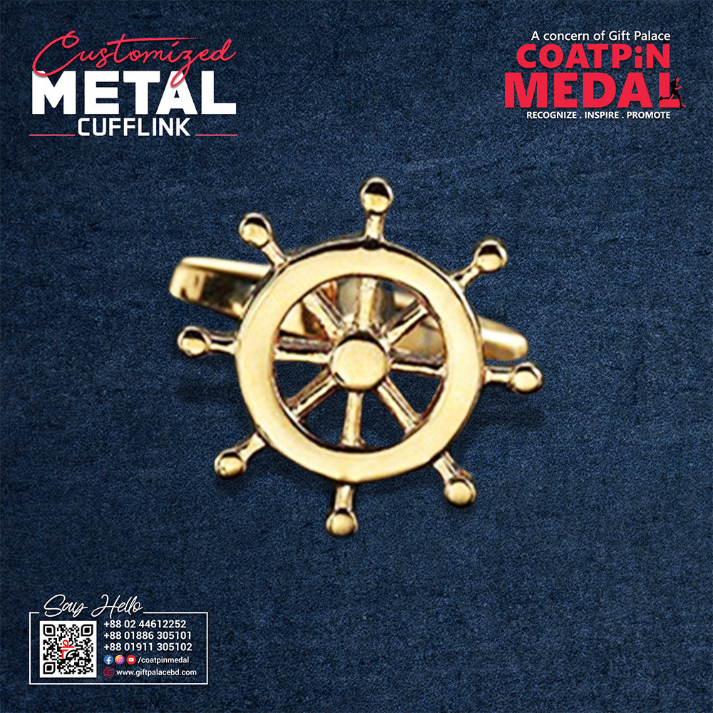 Customized Metal Cufflinks – Any Design, Color & Shape | Made in China