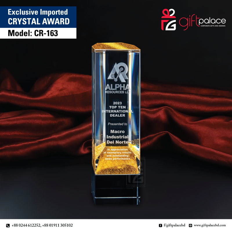CR-163 Crystal Award