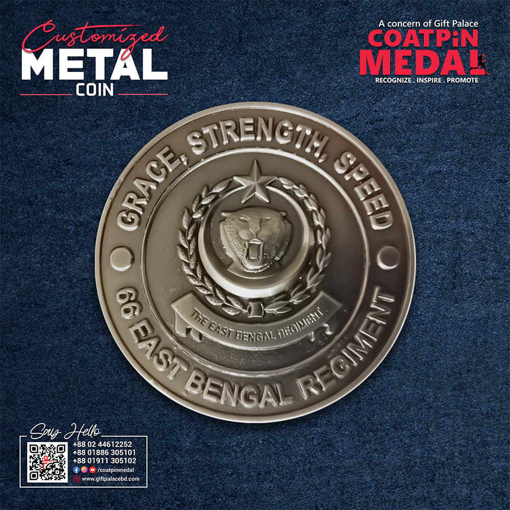 Customized Metal Coin– Any Design, Color & Shape | Made in China