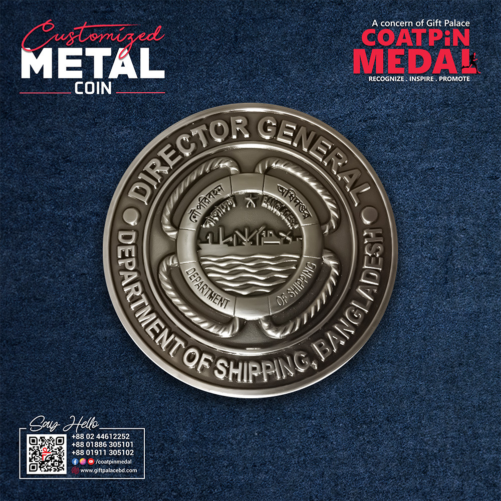 Customized Metal Coin– Any Design, Color & Shape | Made in China
