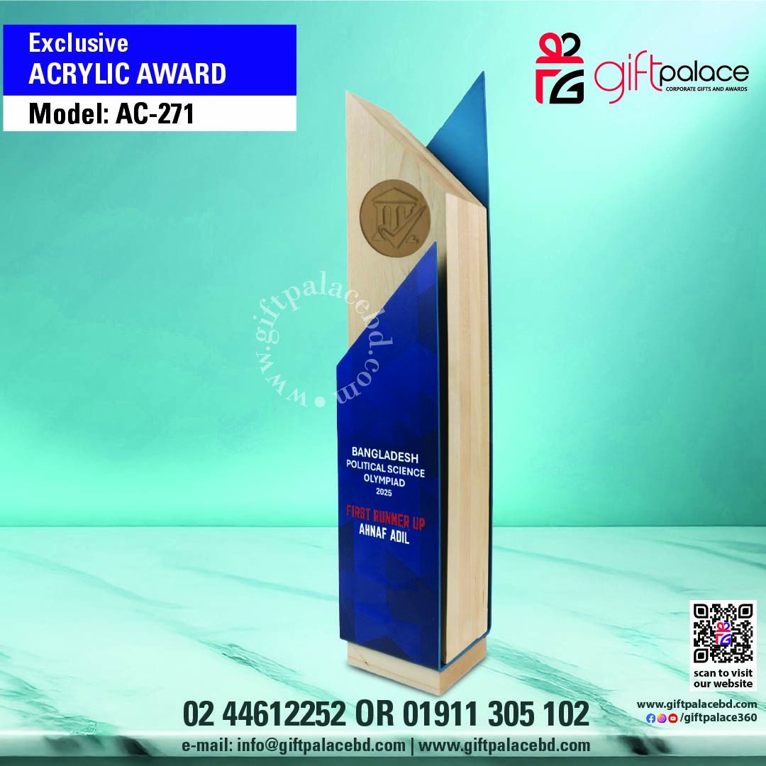AC-271 Acrylic Crest