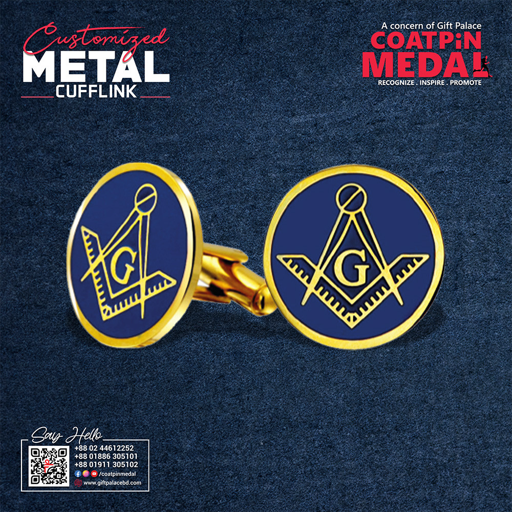 Customized Metal Cufflinks – Any Design, Color & Shape | Made in China