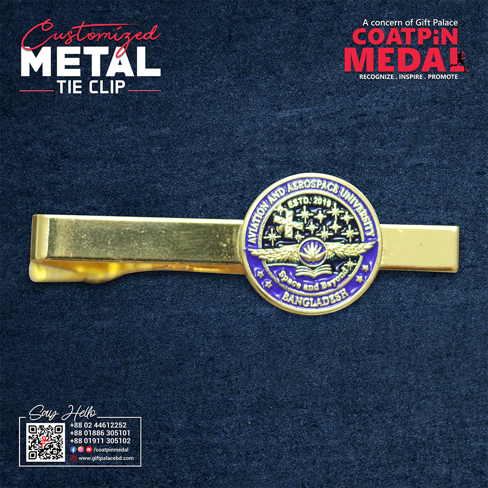 Customized Metal Tieclip– Any Design, Color & Shape | Made in China