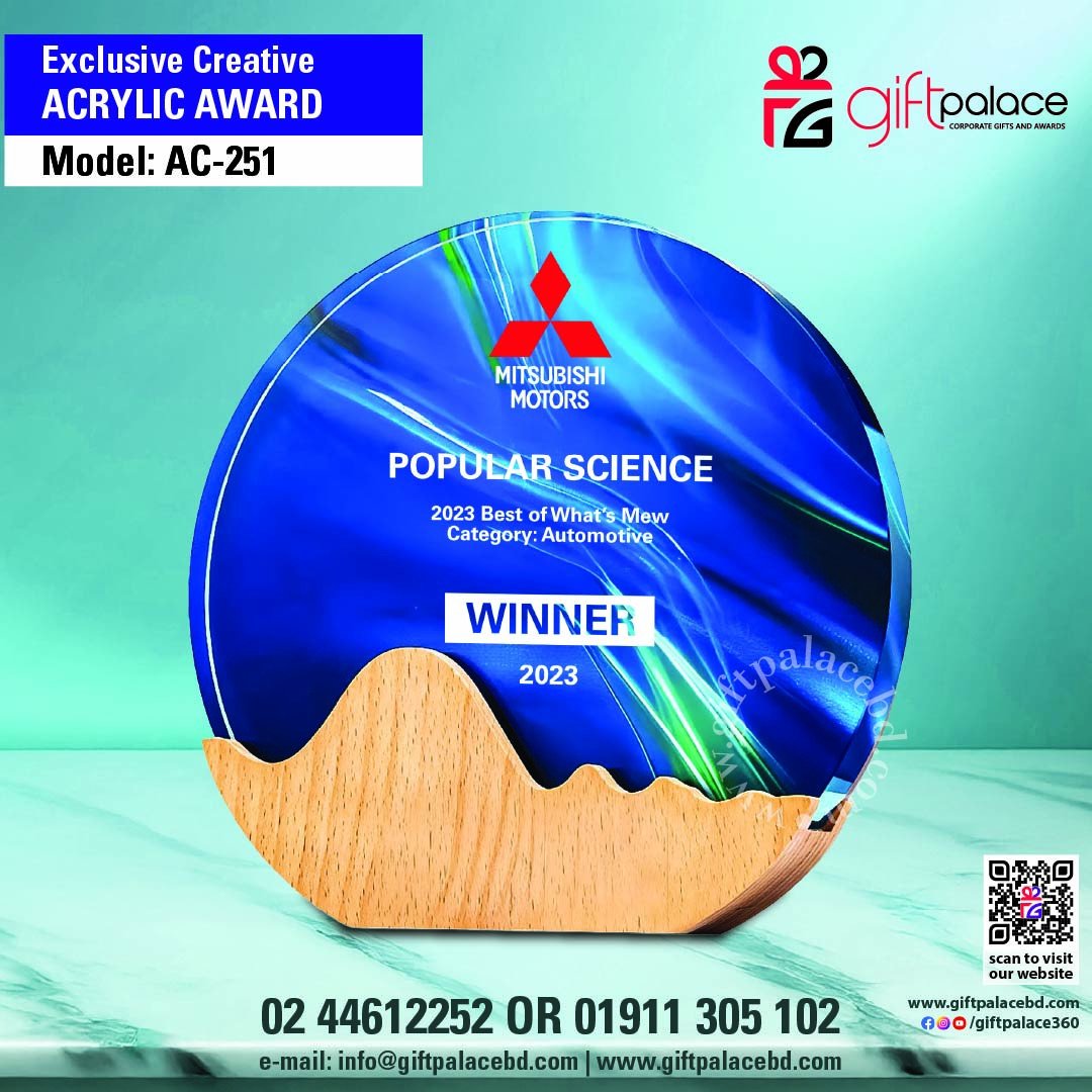 AC-251 Acrylic Crest