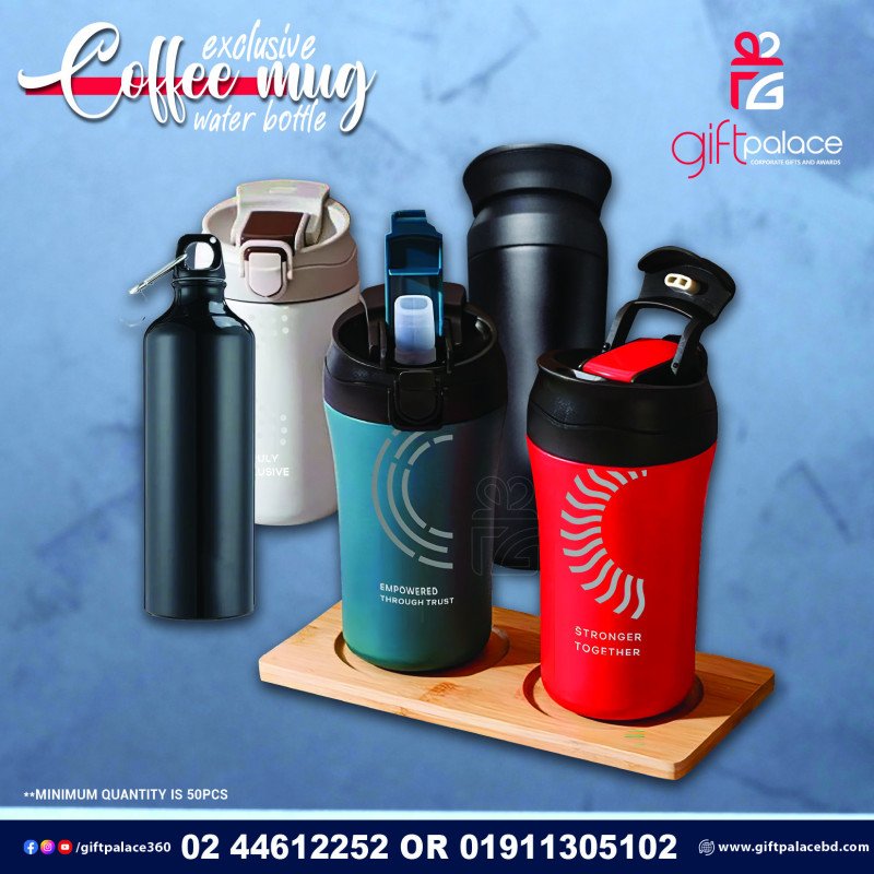 Exclusive Coffe Mug Water Bottle