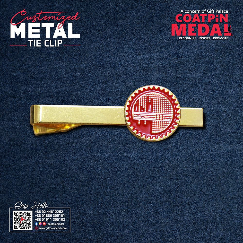 Customized Metal Tieclip– Any Design, Color & Shape | Made in China