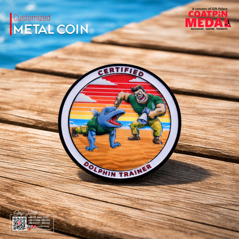 Customized Metal Coin– Any Design, Color & Shape | Made in China