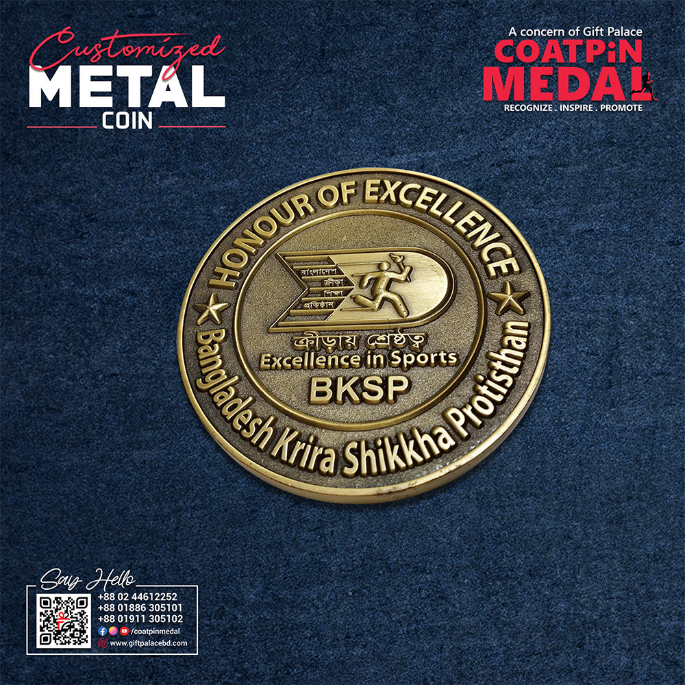 Customized Metal Coin– Any Design, Color & Shape | Made in China