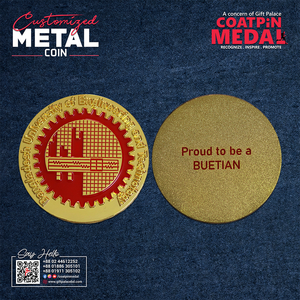 Customized Metal Coin– Any Design, Color & Shape | Made in China