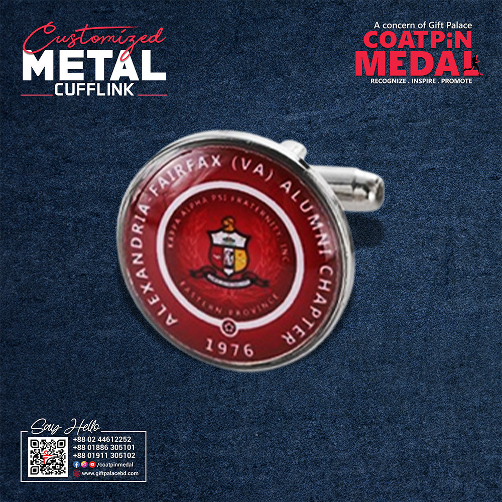 Customized Metal Cufflinks – Any Design, Color & Shape | Made in China