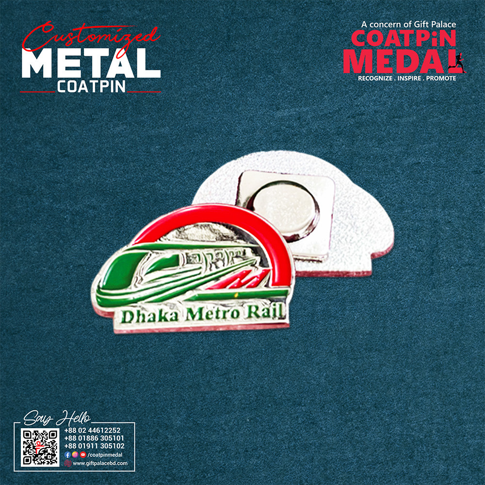 Customized Metal Coat Pin – Any Design, Color & Shape | Made in China