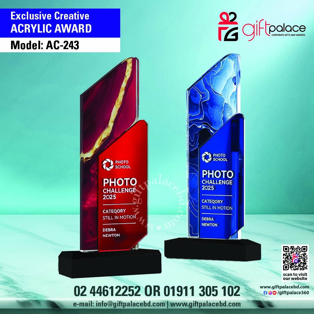 AC-243 Acrylic Crest