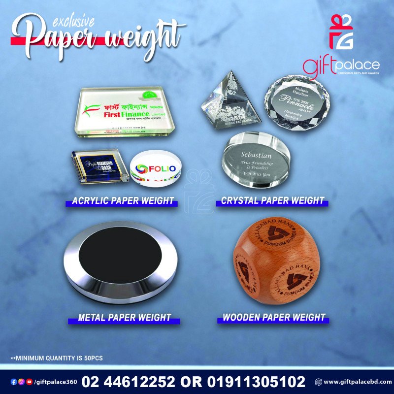 Exclusive Paper weight