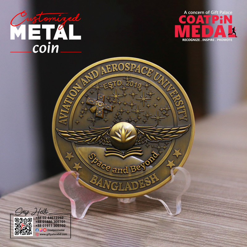 Customized Metal Coin– Any Design, Color & Shape | Made in China