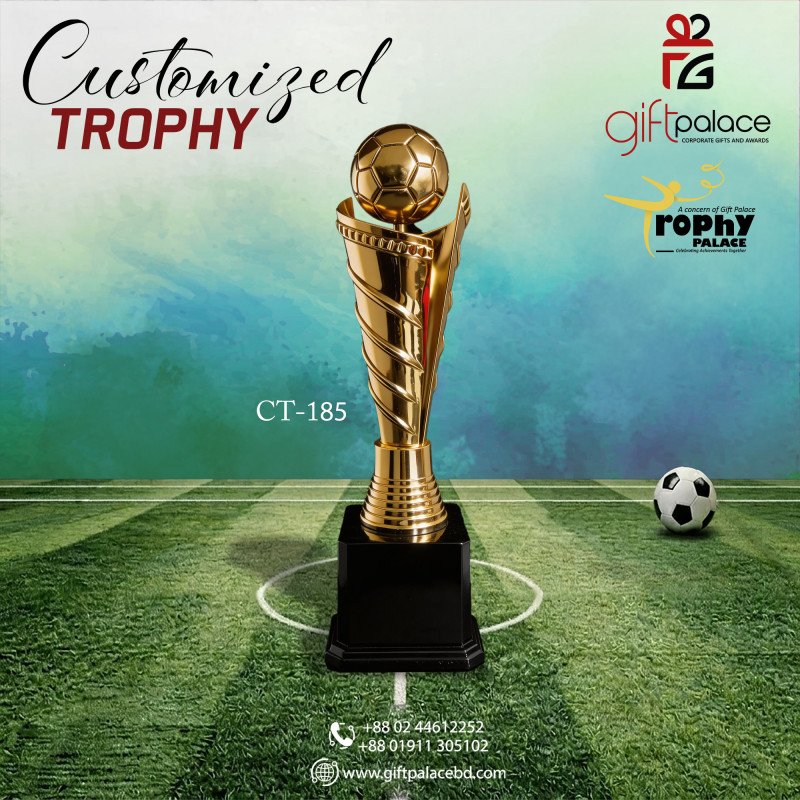 CT-185 Customized Foot Ball Trophy