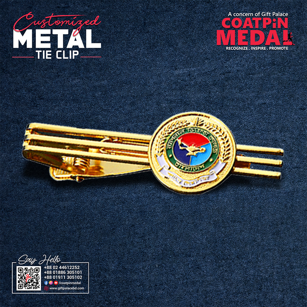 Customized Metal Tieclip– Any Design, Color & Shape | Made in China