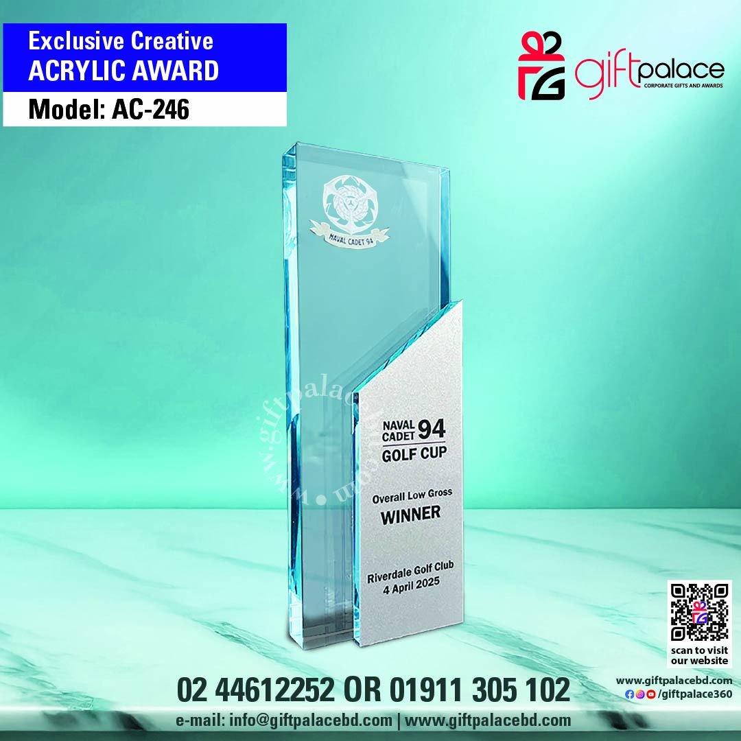 AC-246 Acrylic Crest