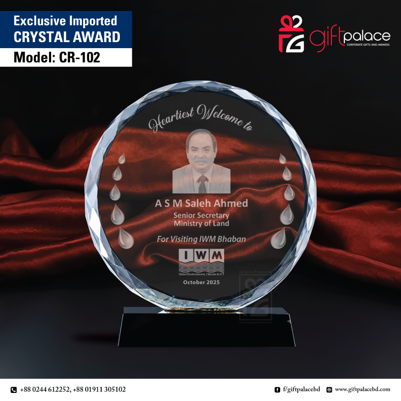 CR-102 Crystal Award