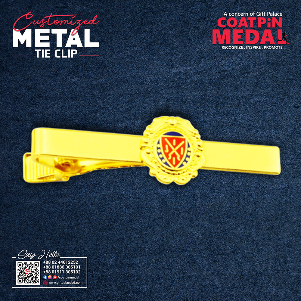 Customized Metal Tieclip– Any Design, Color & Shape | Made in China