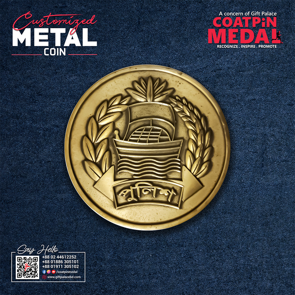 Customized Metal Coin– Any Design, Color & Shape | Made in China