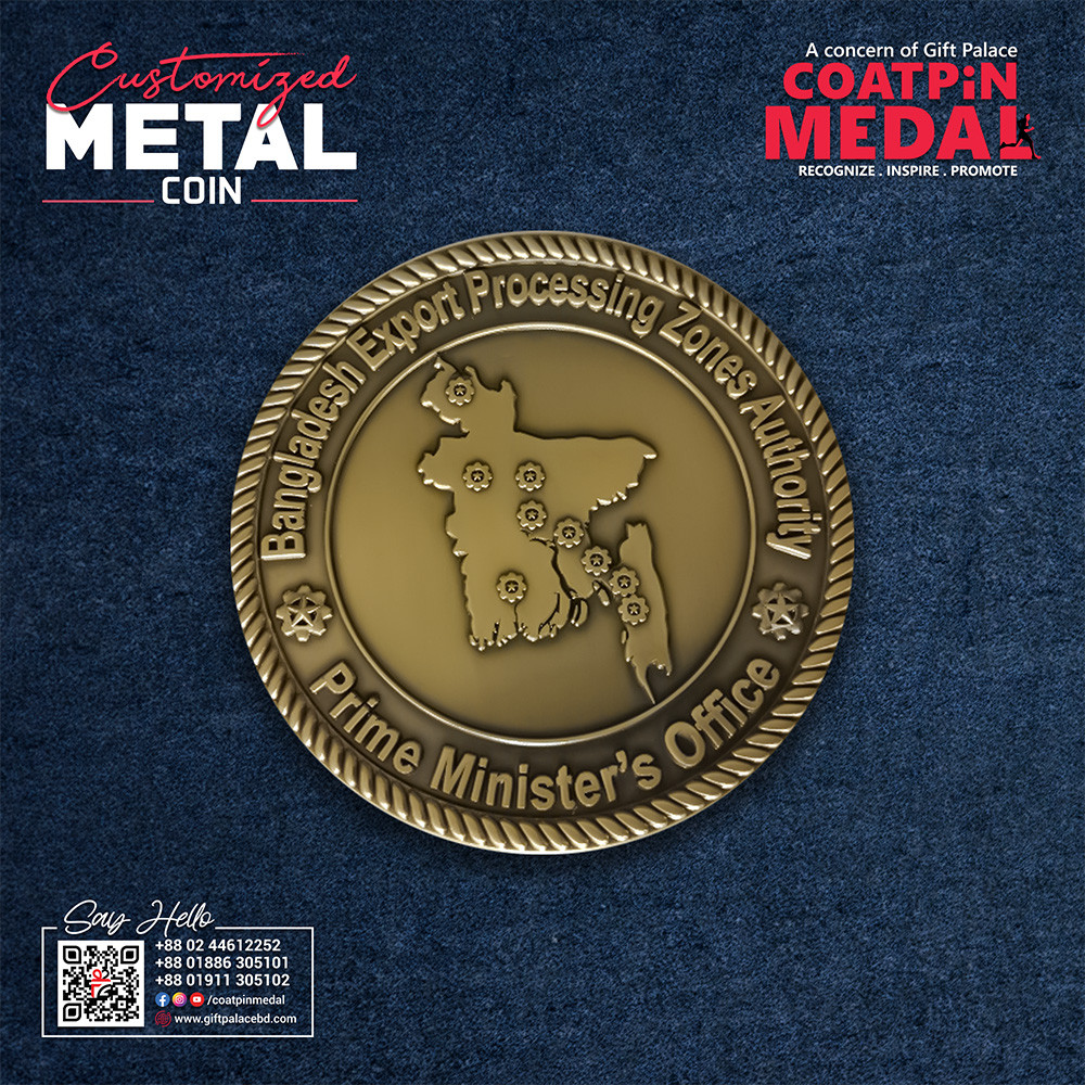 Customized Metal Coin– Any Design, Color & Shape | Made in China
