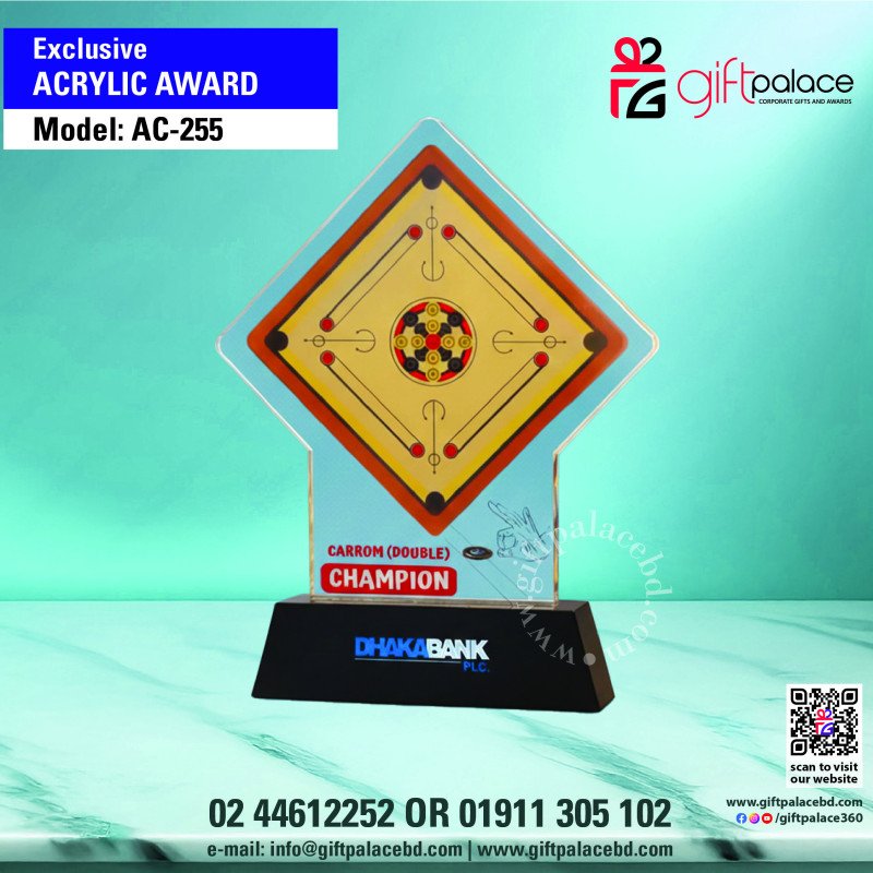 AC-255 Acrylic Crest